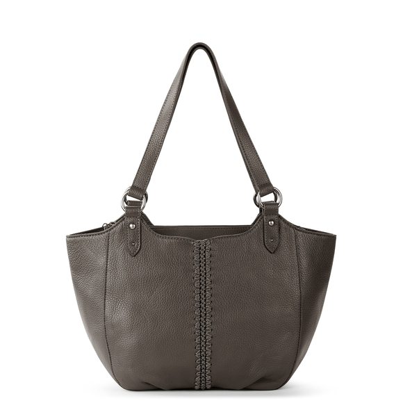 Bolinas Leather Satchel, Slate, One Size Us c: - Picture 1 of 7